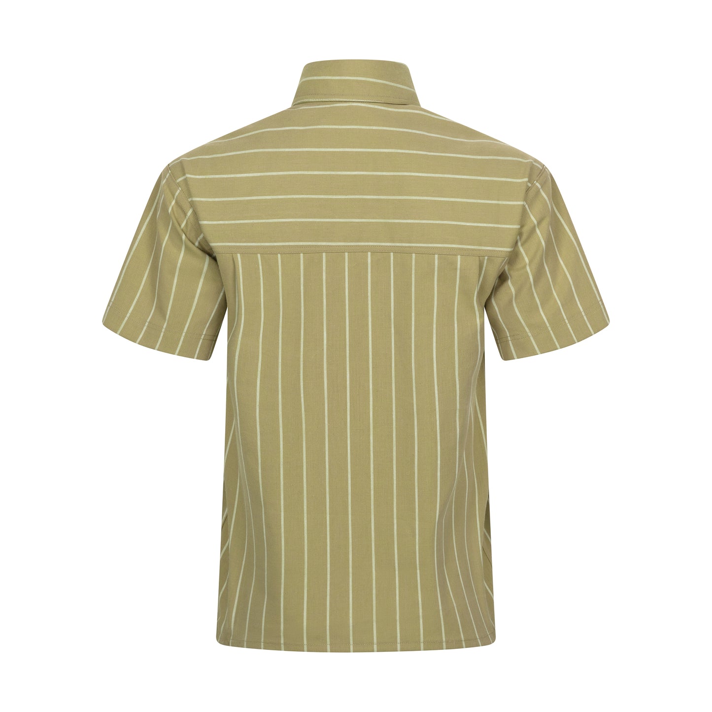 Boxy Shirt: Striped Cotton Canvas House of Bilimoria