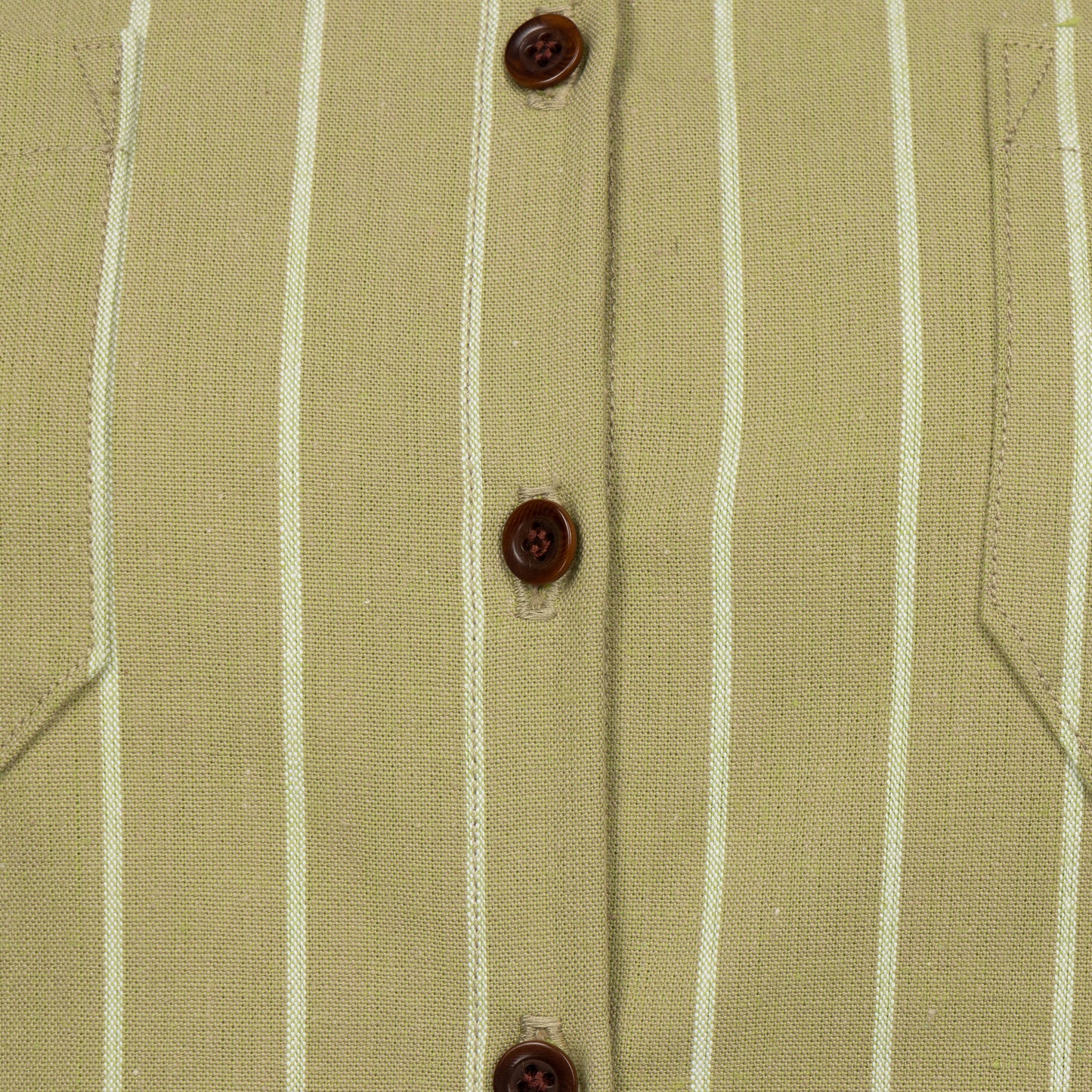 Boxy Shirt: Striped Cotton Canvas House of Bilimoria